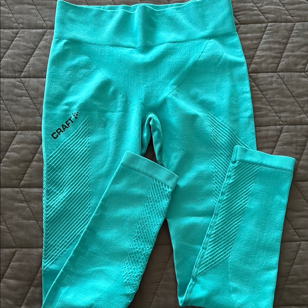 Craft Womens Aqua Leggings